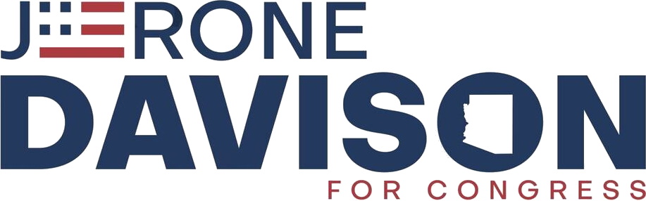 Jerone Davison for Congress COLOR Logo